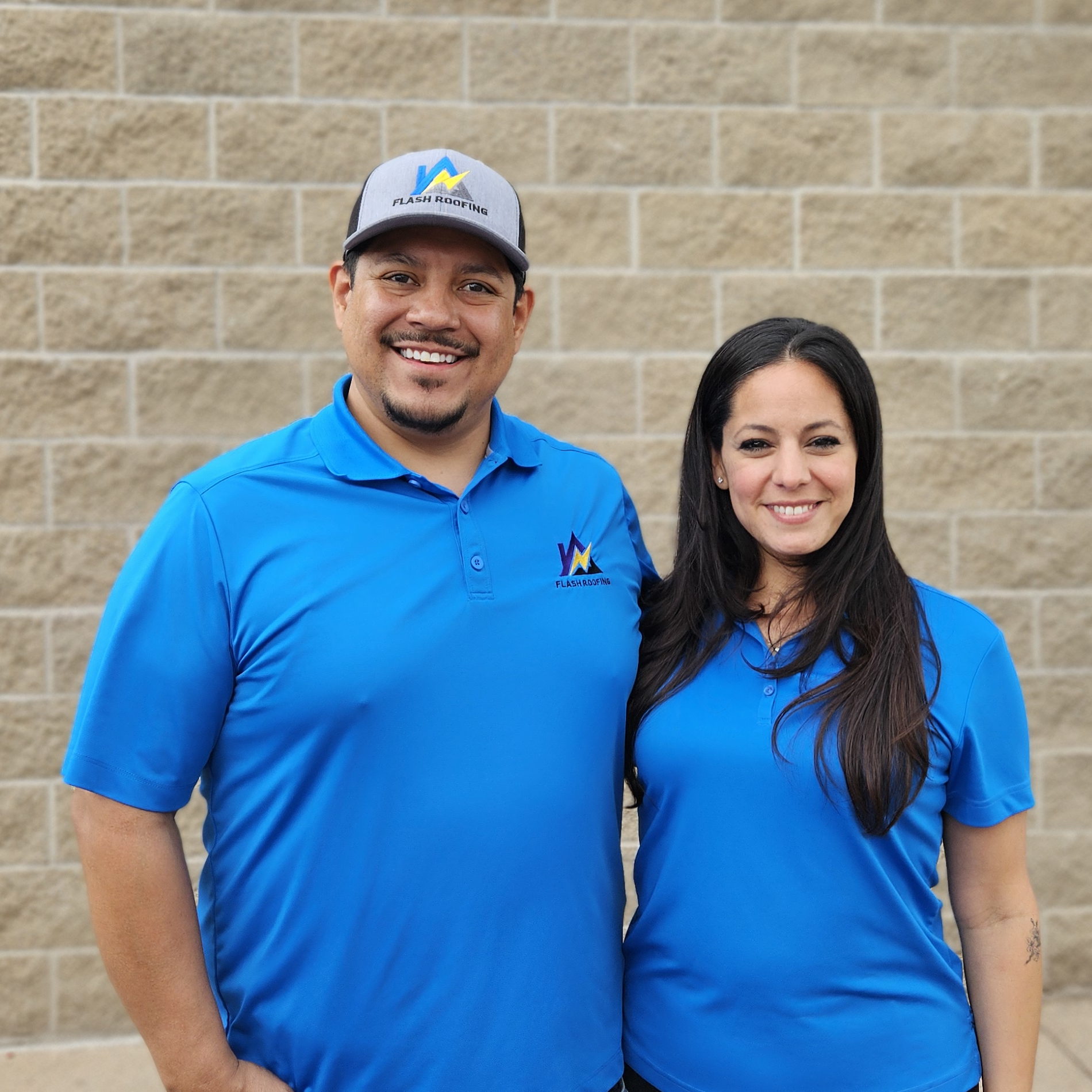 Felipe and Natasha of Flash Roofing