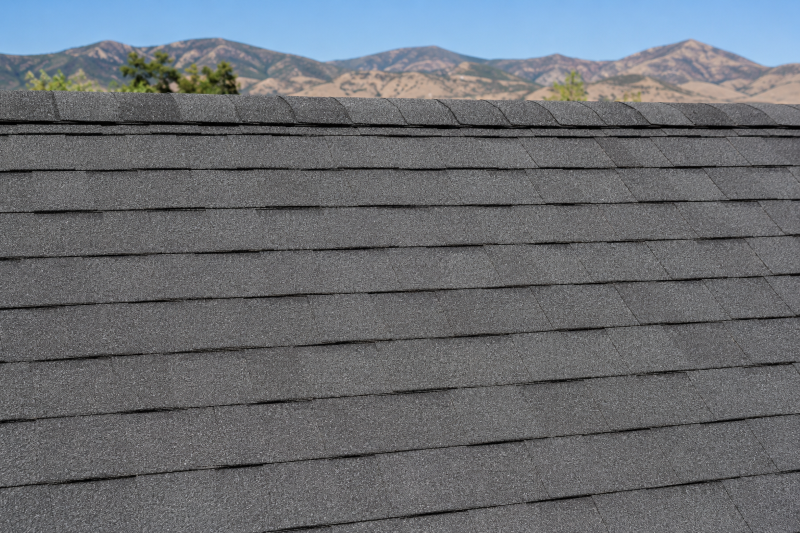 Asphalt shingle roofing installed on a Littleton, Colorado home