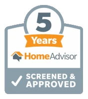 HomeAdvisor Screened & Approved, 5 years running